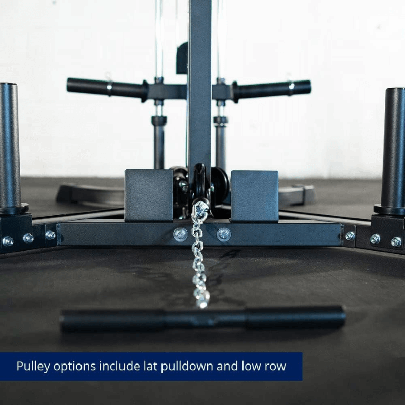 Force Fitness Cable Crossover Functional Trainer — in use