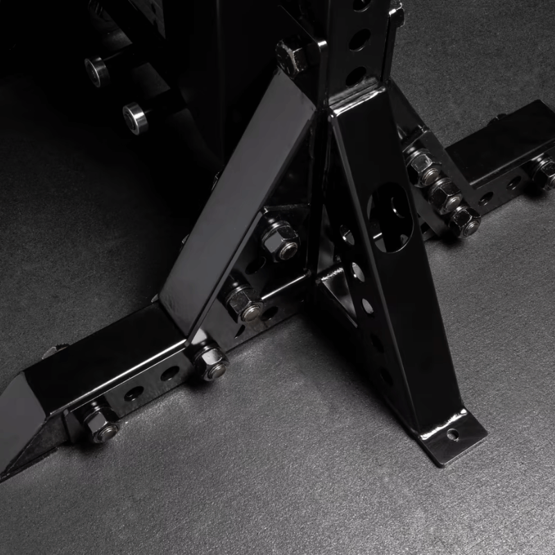 Force Fitness Pro Lp30 Lat Pulldown & Low Row Machine — rear view