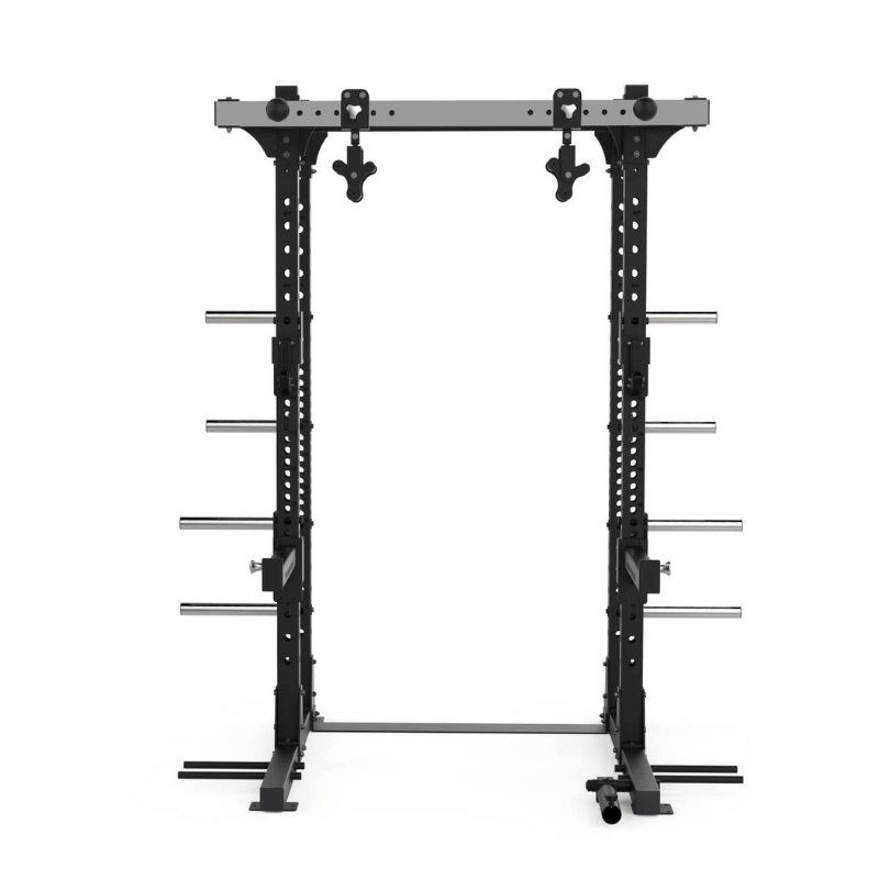 Force Fitness Elite Series Half Rack & Workout Bench - Pink — alternative angle