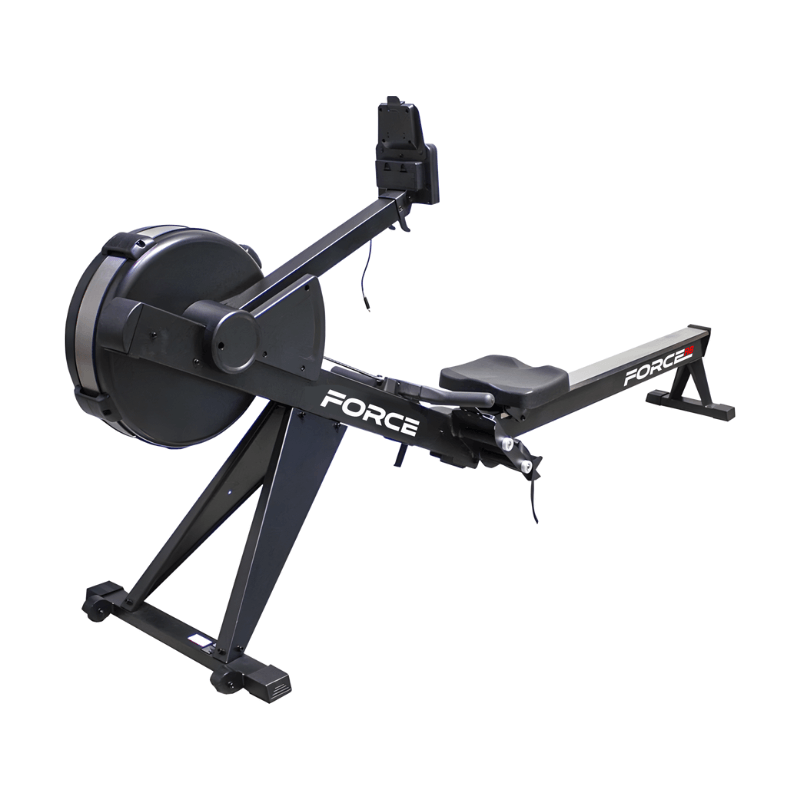 Force Fitness R8 Air Rower Pro — rear view