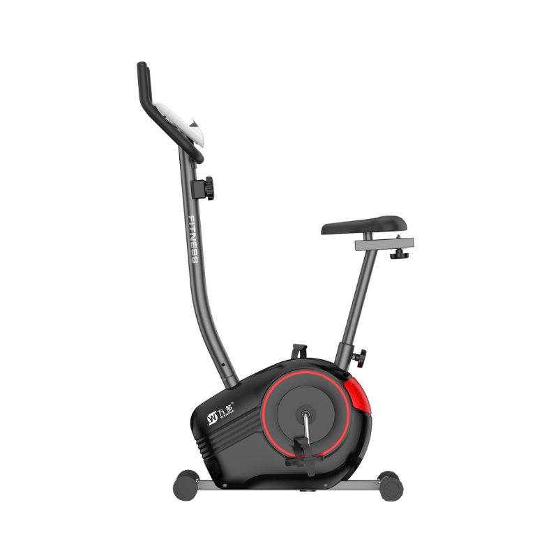 Force Fitness Ub10 Upright Exercise Bike — rear view