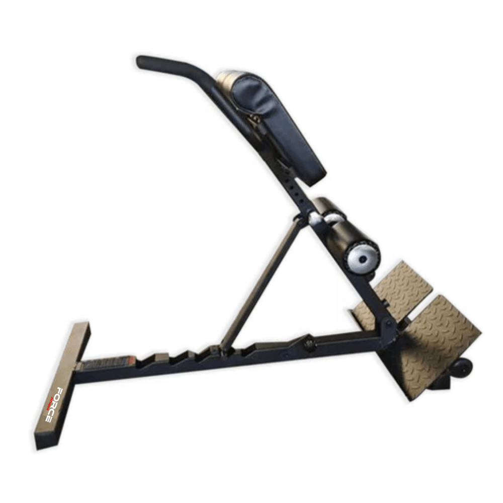 Folding Hyper Extension Bench — rear view