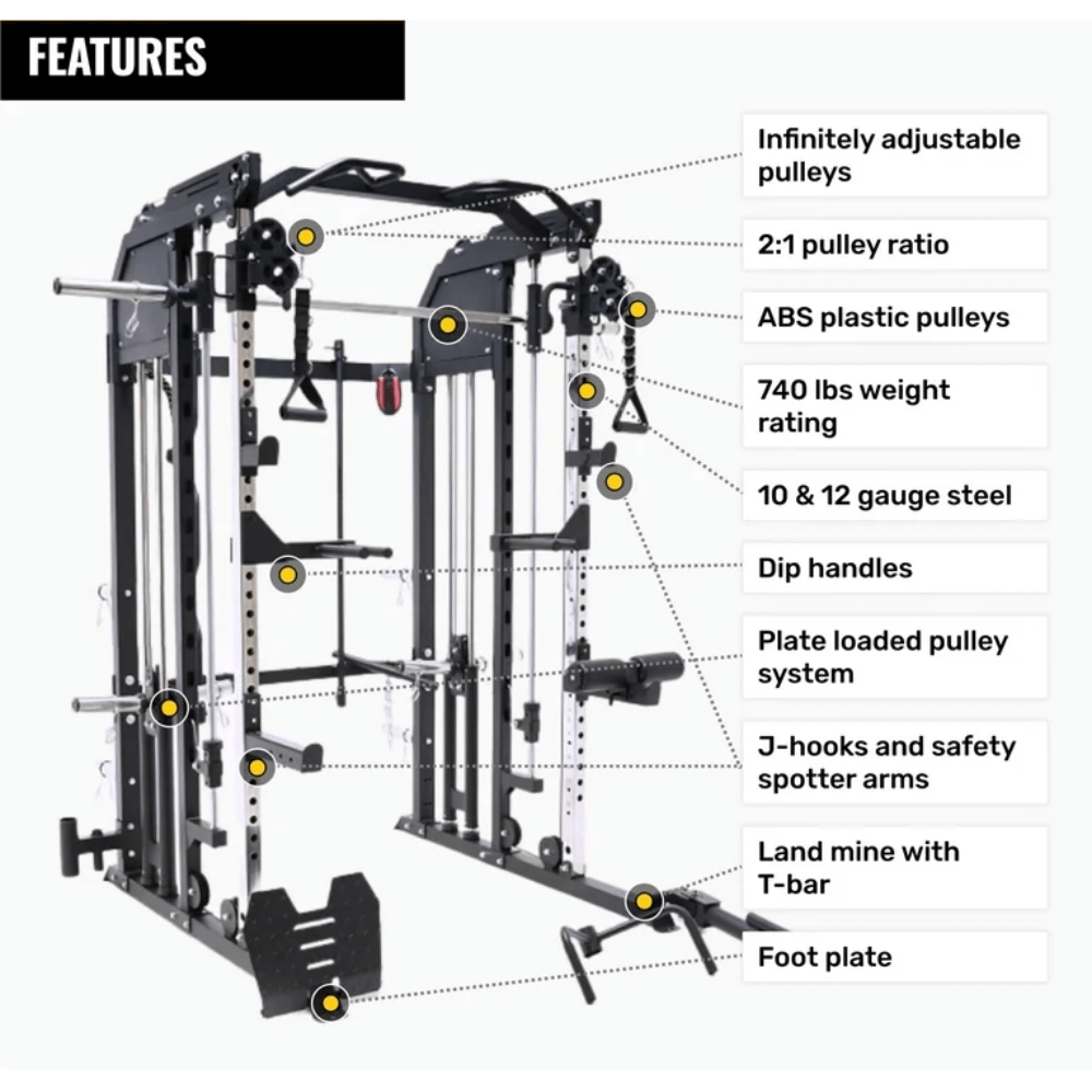 Force Fitness G3 Pro All-In-One Trainer — in use