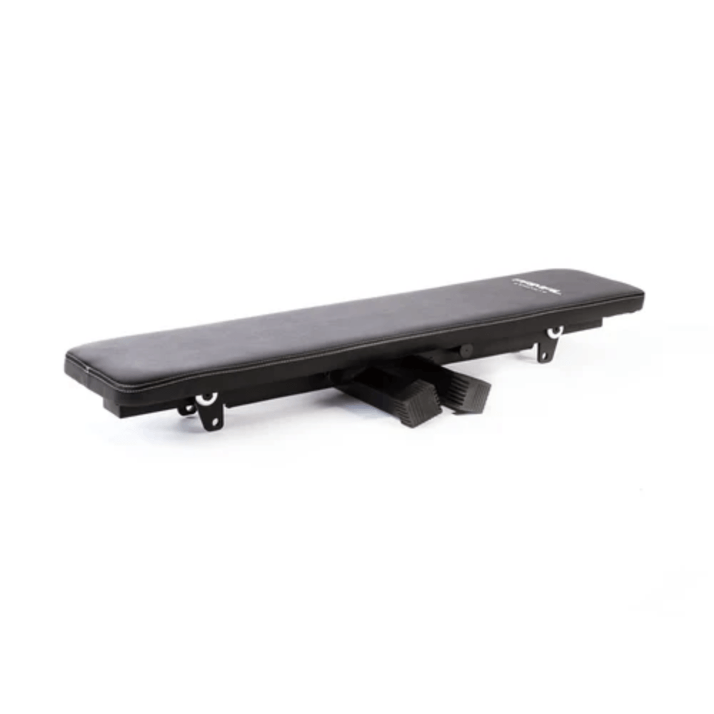 Commercial Foldable Flat Bench — close-up of the frame