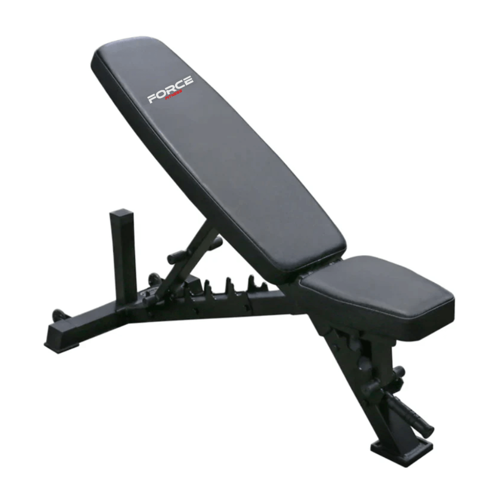 Force Fitness Deluxe Commercial Adjustable Bench — bench available from Gym Machines South Africa