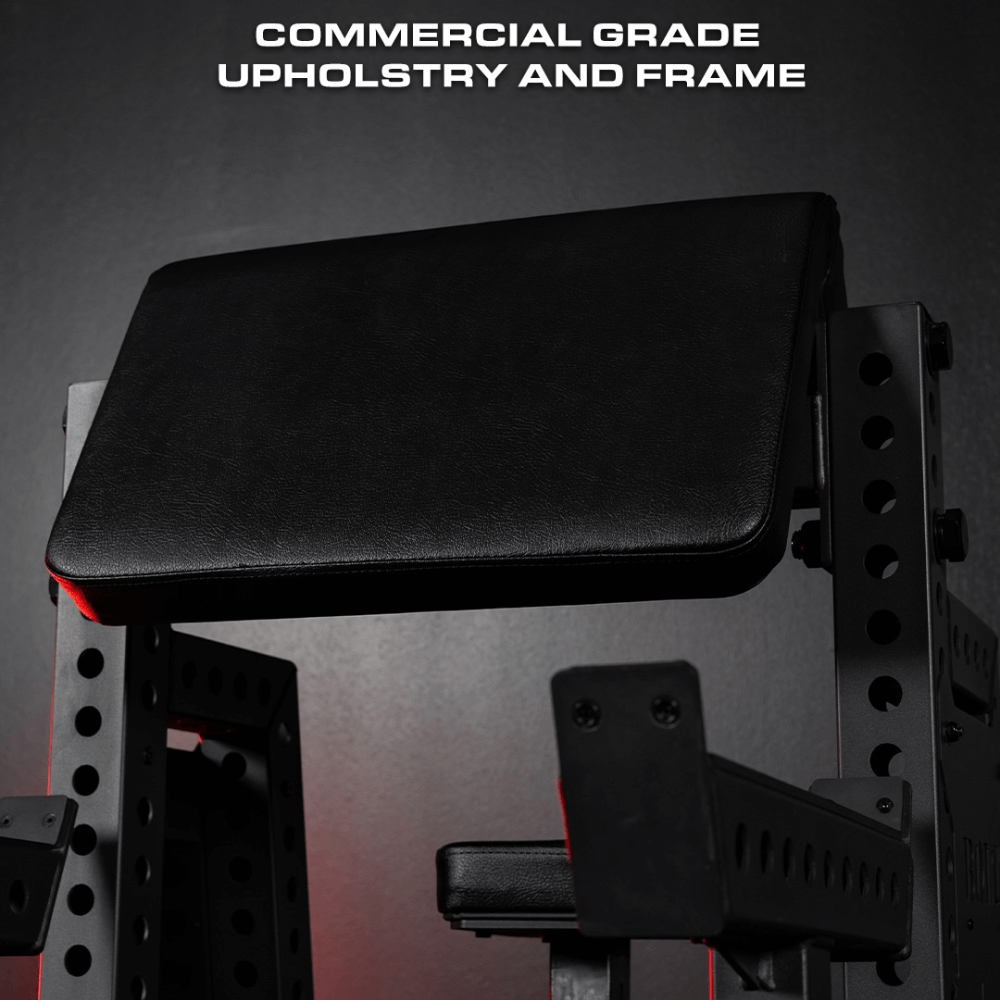 Force Fitness Pro Preacher Curl Bench — close-up of the frame