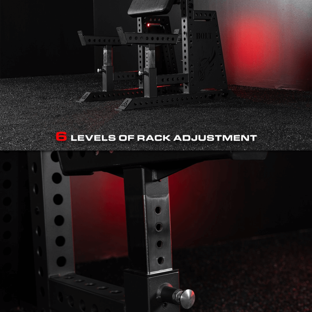 Force Fitness Pro Preacher Curl Bench — rear view
