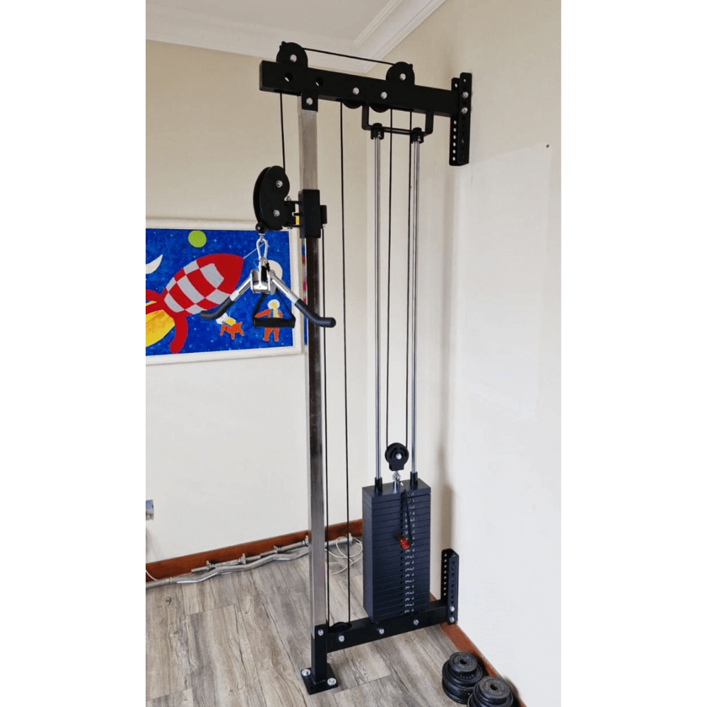 Force Fitness Wall Mounted Single Pulley Station — alternative angle