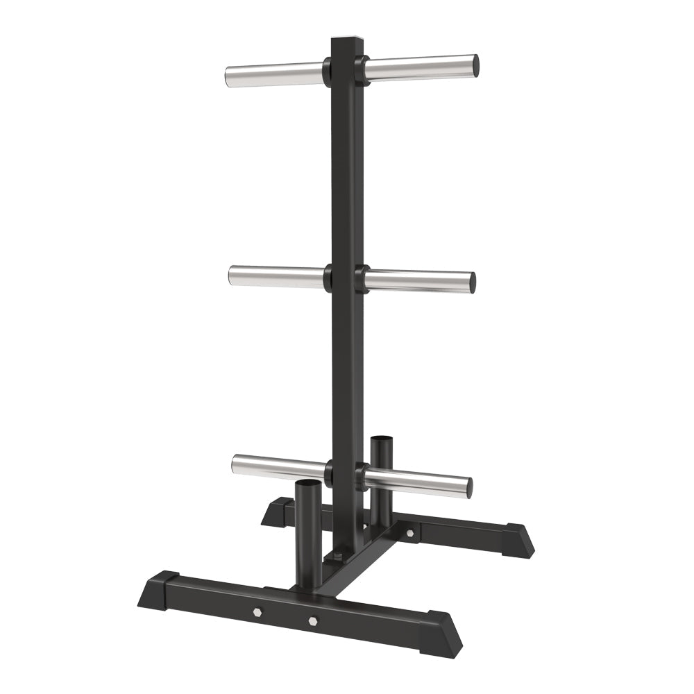 Olympic Weight Plate & Bar Storage Rack — rack available from Gym Machines South Africa