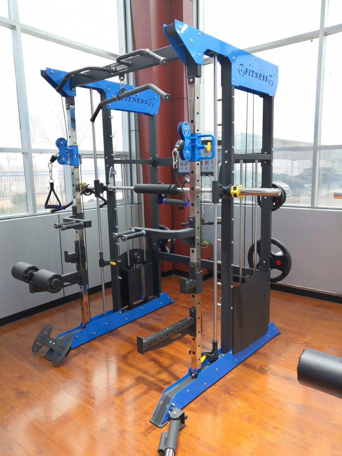Active Active All-In-One Max Weight Stack Trainer & Smith Machine Multi-Gym — detail view