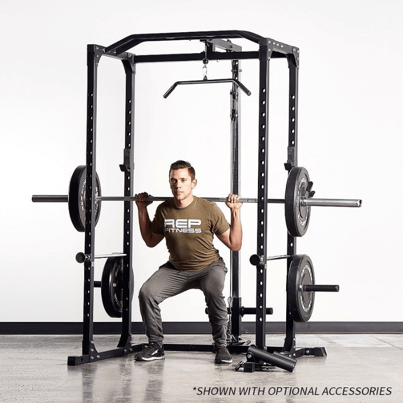 Power Rack & Lat Pull Down Combo — detail view