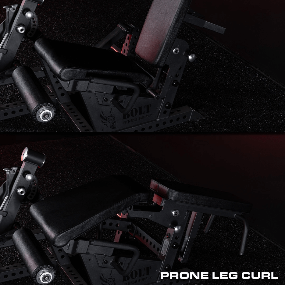 Force Fitness Pro Leg Extension Prone Leg Curl Combo — detail view