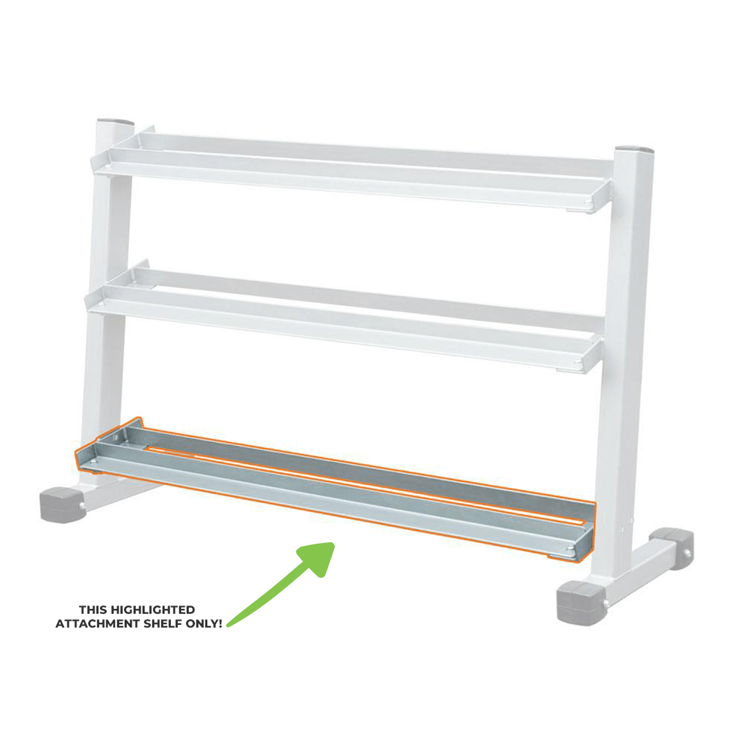 Impulse Fitness Impulse Ifdb4a Dumbbell Rack-4' Attachment — rack available from Gym Machines South Africa