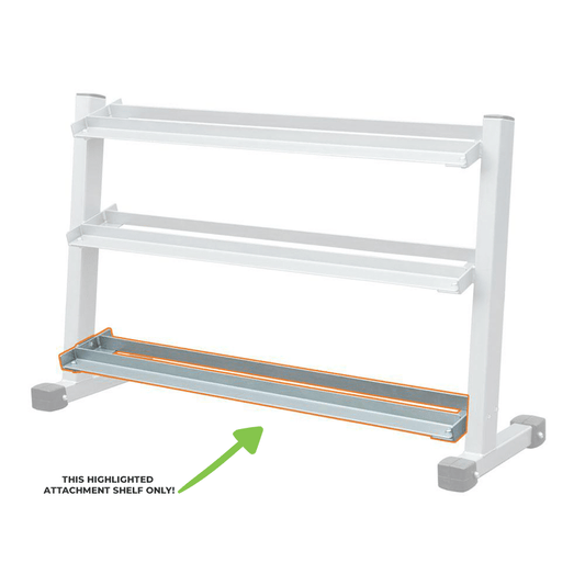 Impulse Fitness Impulse Ifdb4a Dumbbell Rack-4' Attachment — rack available from Gym Machines South Africa