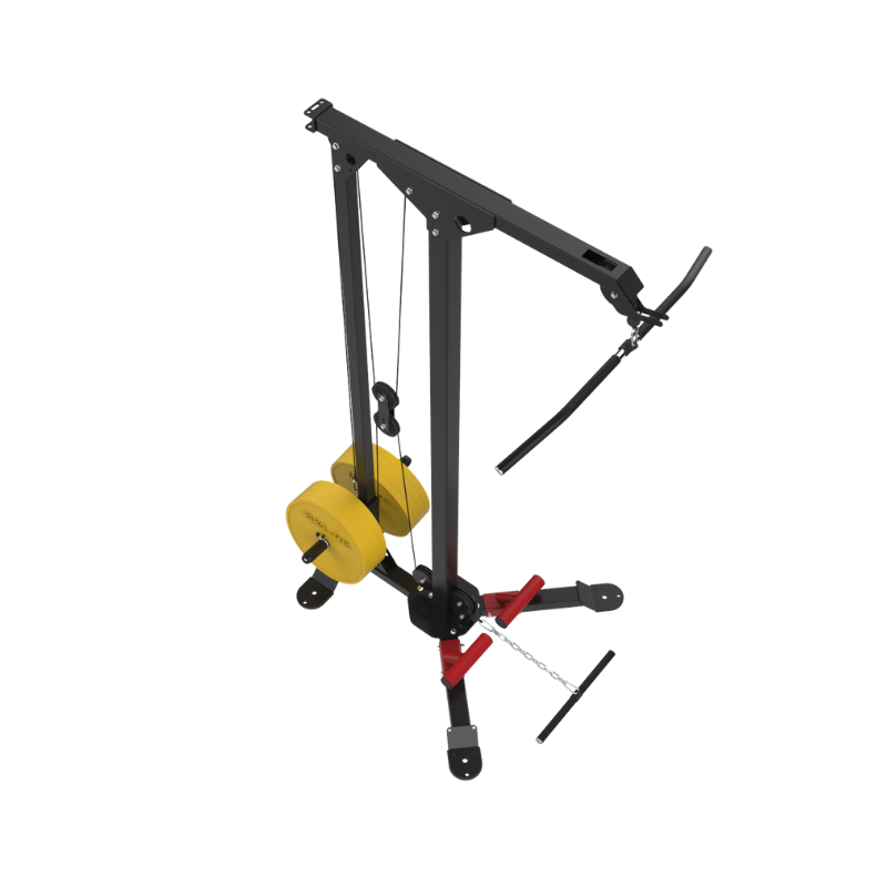 Impulse Fitness Impulse Hz7002 Hi-Low Pulley Station — rear view