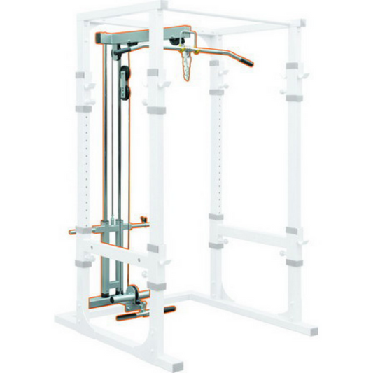 Impulse Fitness Impulse Ifpcl Power Cage Lat Attachment — rack available from Gym Machines South Africa