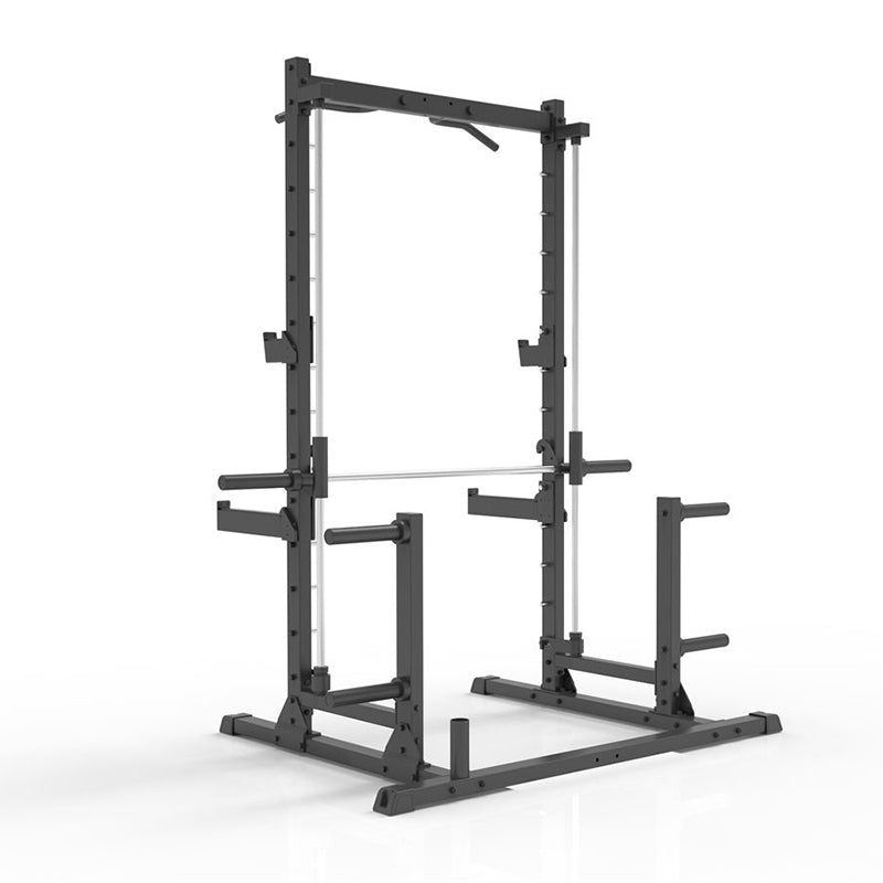 Impulse Fitness Impulse Ifp1721 Half Cage Smith Machine — side view