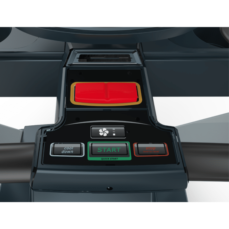 Impulse Fitness Impulse Rt 700AC 4CHP Commercial Treadmill — side view
