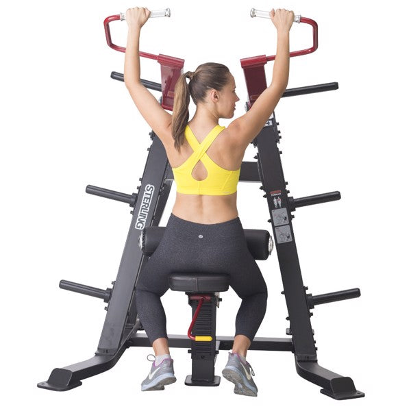 Impulse Fitness Impulse Sl7002 Pulldown — in use