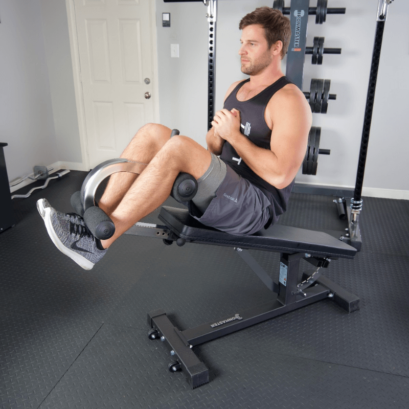 Crunch Sit-Up Attachment For Super Bench / Pro — rear view