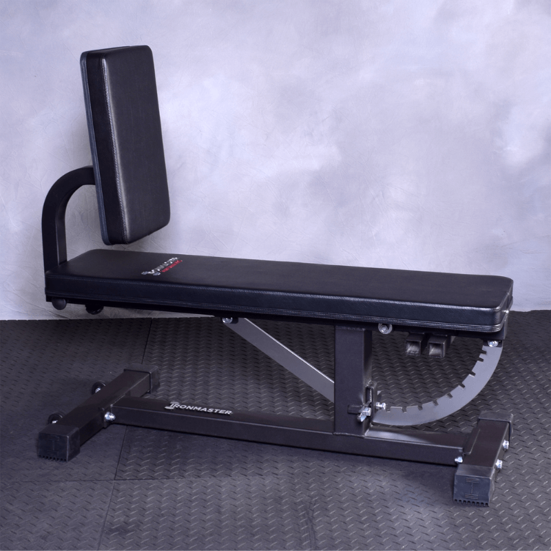Seated Press Pad Attachment For Super Bench / Pro — side view