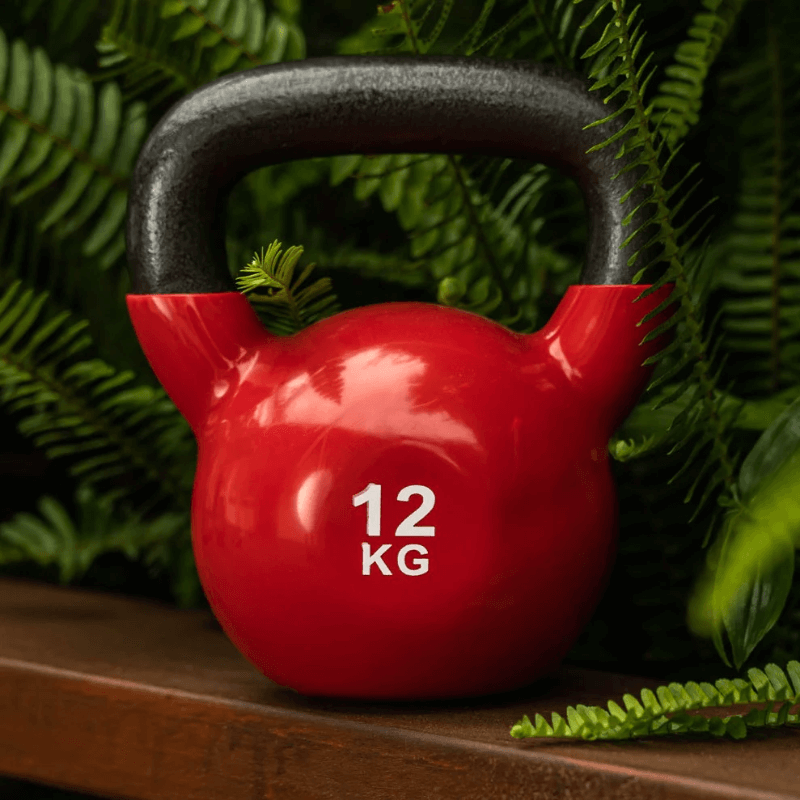 Vendor-Unknown Vinyl Dipped Kettlebells — close-up of the frame