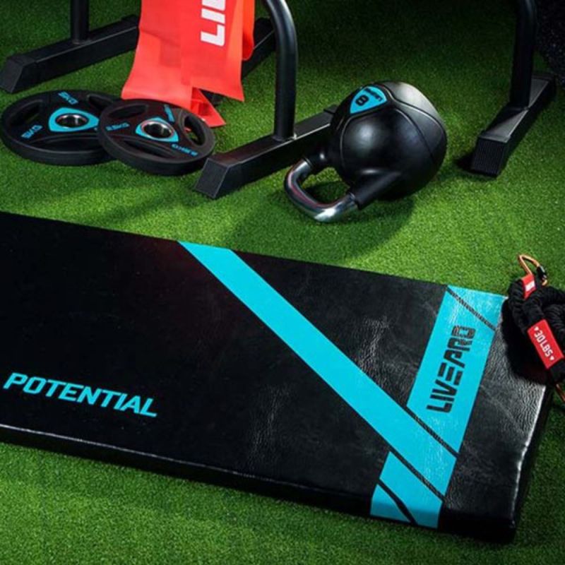 LivePro LivePro Multi-Purpose Stretching Mat — side view