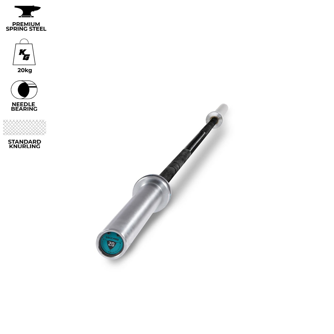 LivePro LivePro Competiton Olympic Bar [20kg] — barbell available from Gym Machines South Africa