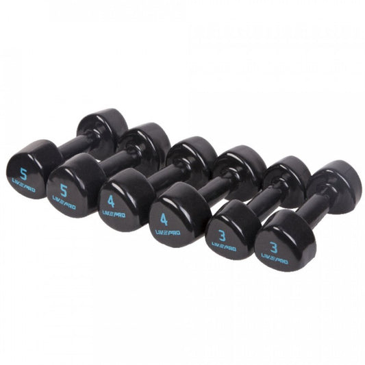 LivePro LivePro Studio Dumbbells (Pair) — dumbbell set available from Gym Machines South Africa