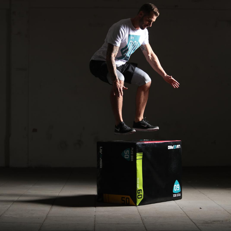LivePro LivePro 3-IN-1 Pro-Duty Soft Plyometric Box — alternative angle