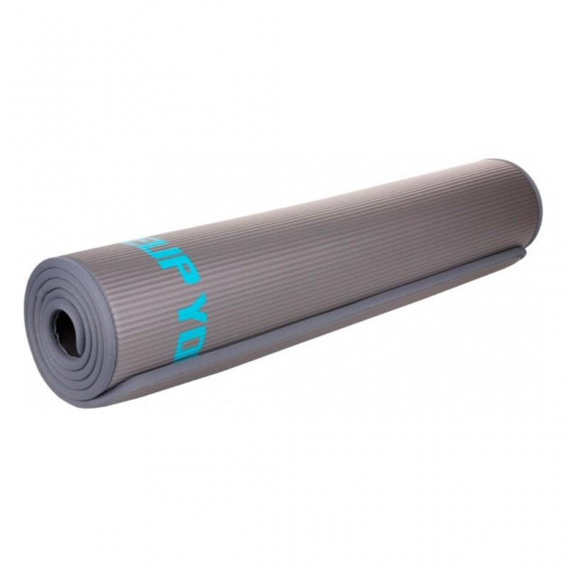 LivePro LivePro Nbr Workout Mat – 10mm High Density Foam – Blue & Grey — alternative angle