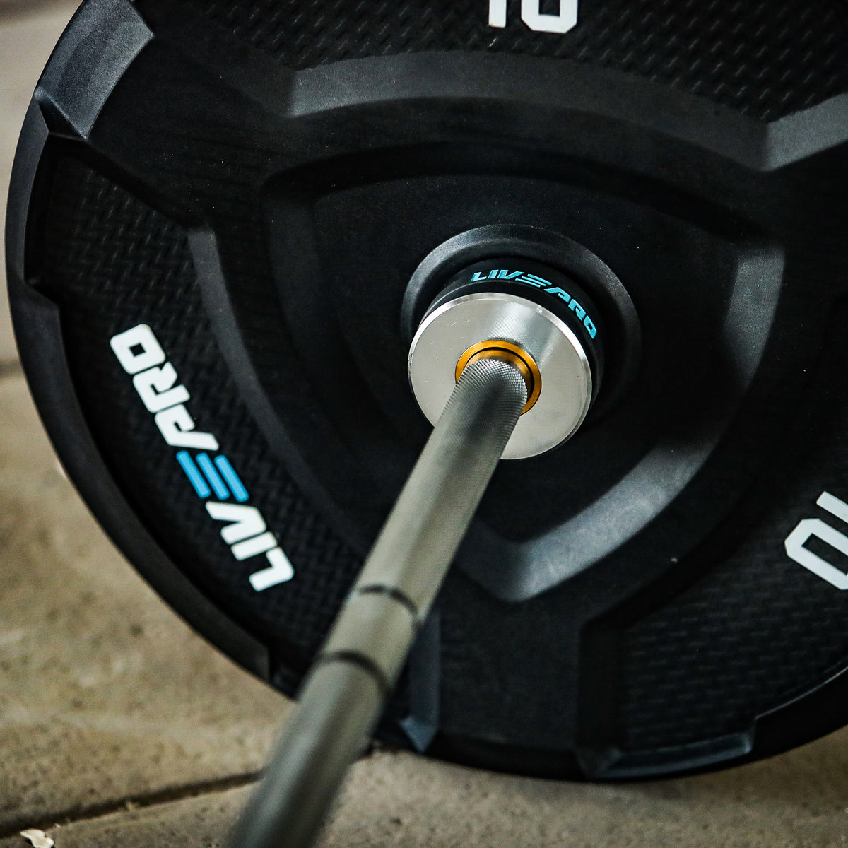 LivePro LivePro Competiton Olympic Bar [20kg] — rear view