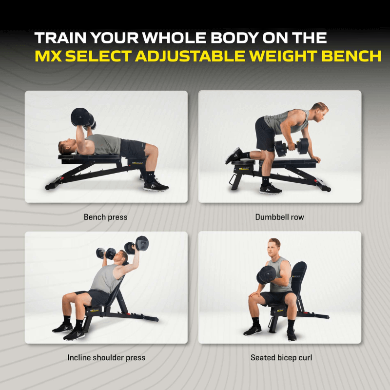 Adjustable Weight Bench — detail view