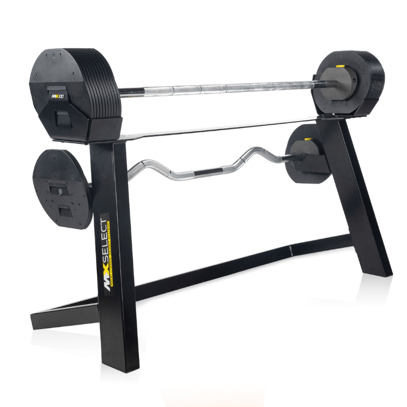 Adjustable Straight & EZ Barbell Set Mx100 — barbell available from Gym Machines South Africa