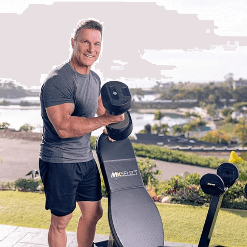 Mx30 Adjustable Dumbbell Set - 3.4 -14kg — side view