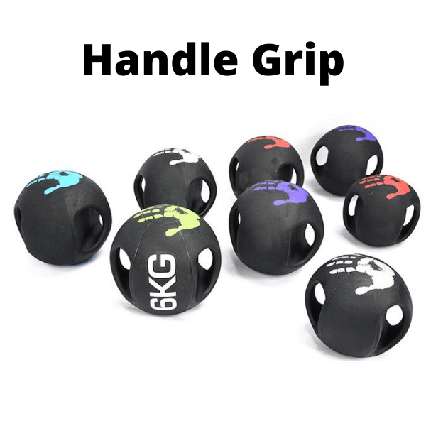 Double Grip Medicine Balls — detail view