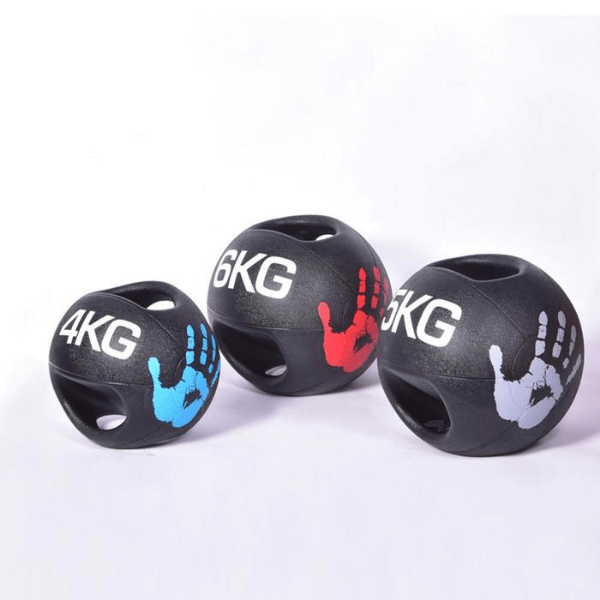 Double Grip Medicine Balls — exercise ball available from Gym Machines South Africa
