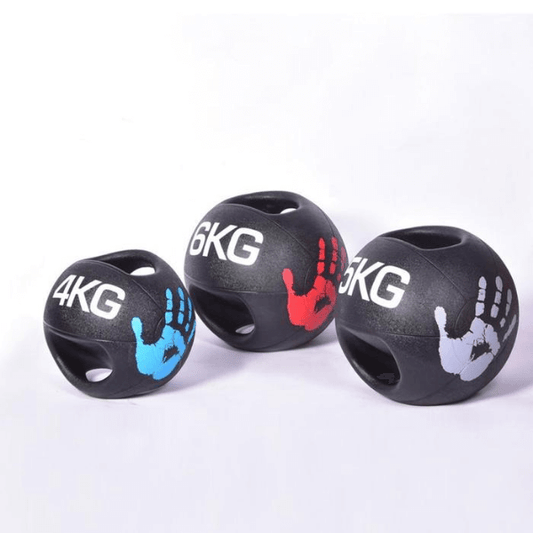 Double Grip Medicine Balls — exercise ball available from Gym Machines South Africa