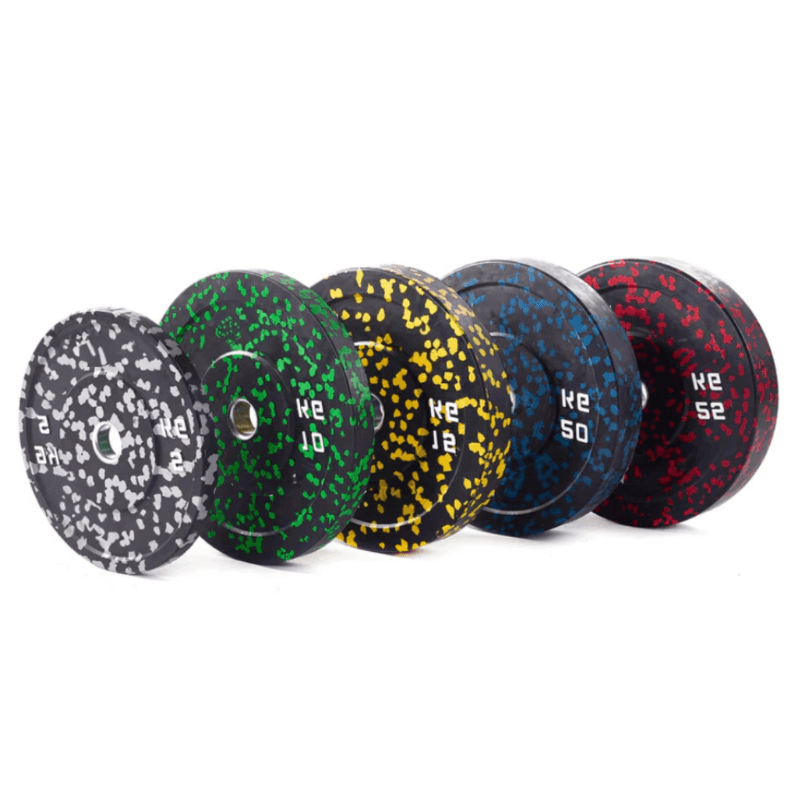 Force Fitness Monster Fleck Bumper Plates — weight plate available from Gym Machines South Africa