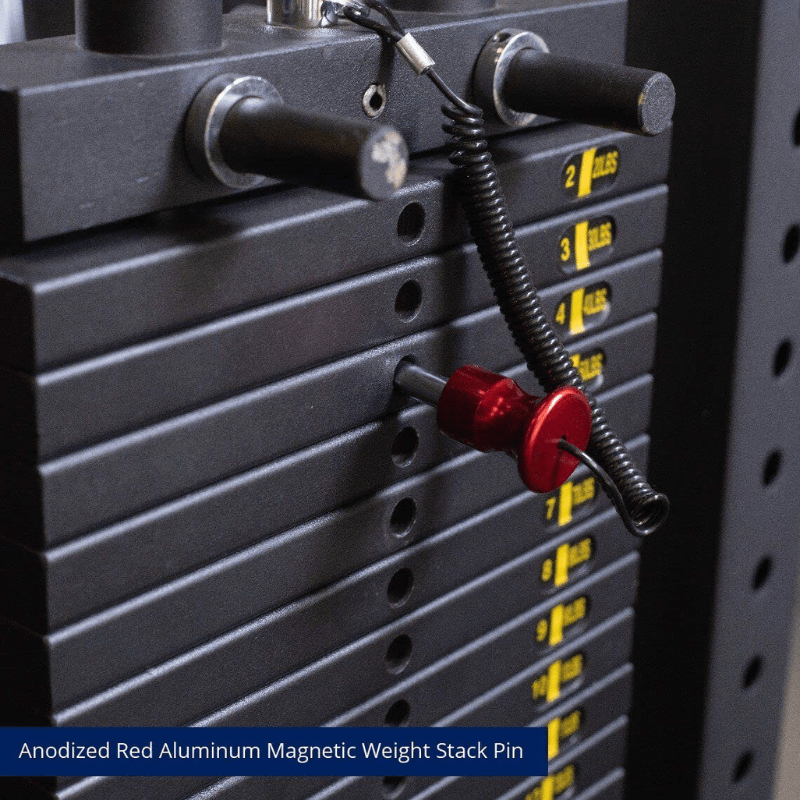 Monster Selectorised Lat Pulldown Machine — alternative angle