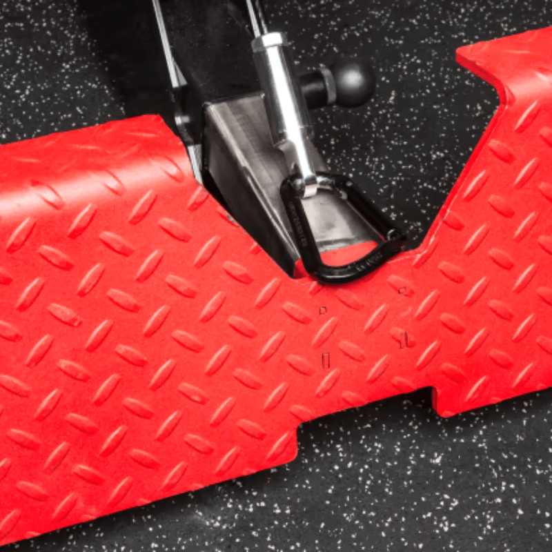 Monster Selectorised Lat Pulldown Machine — side view