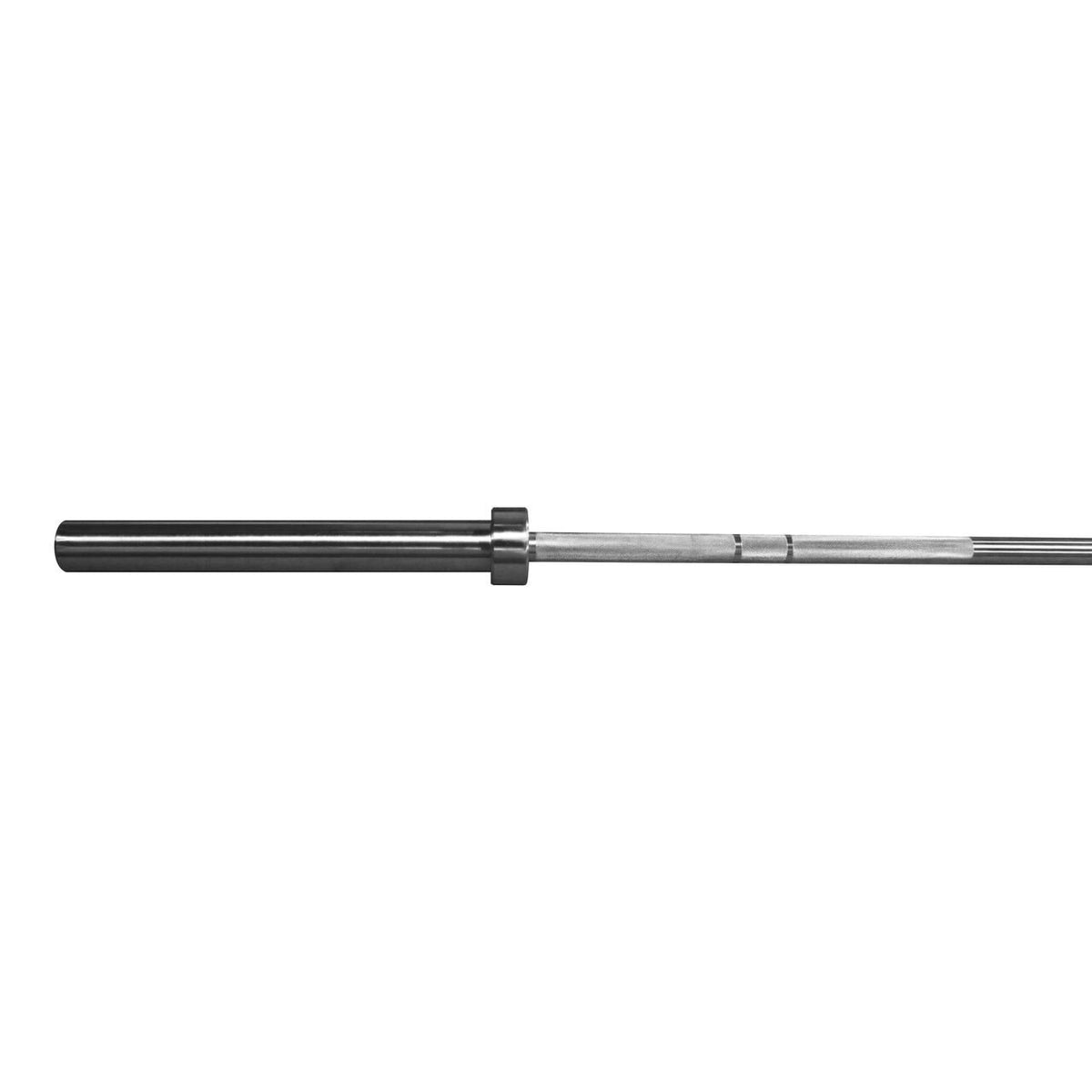 Olympic Bar – 1.5M X 28mm Chrome Needle Bearings — detail view