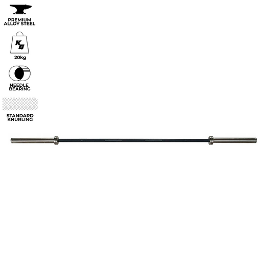 Olympic Bar 20kg Alloy – 2.2M X 28mm (680kg Max) — barbell available from Gym Machines South Africa
