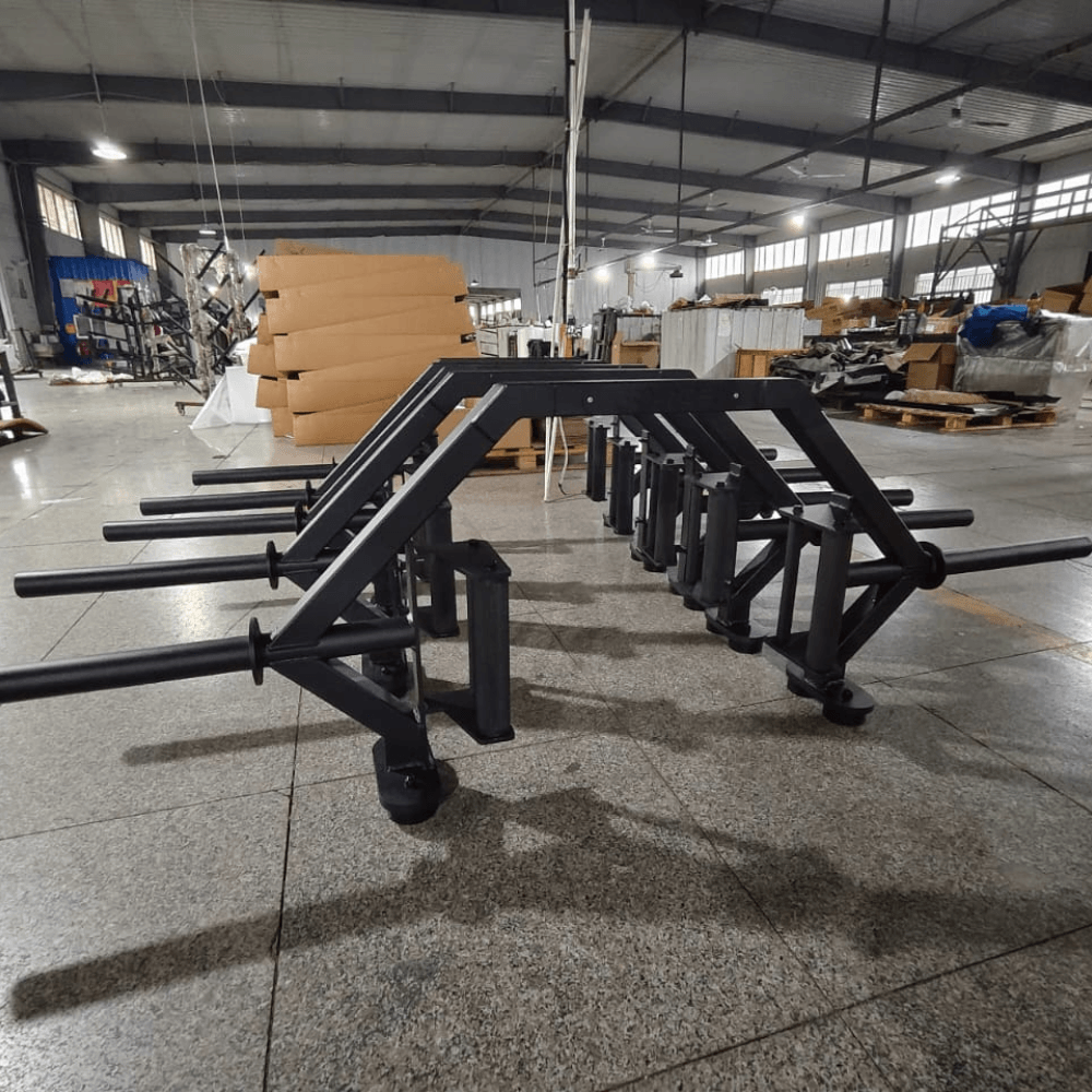 Open Trap Bar — rear view