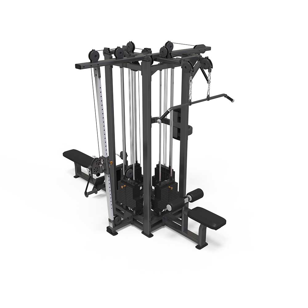 Active Active 3 Station MultiGym — rear view