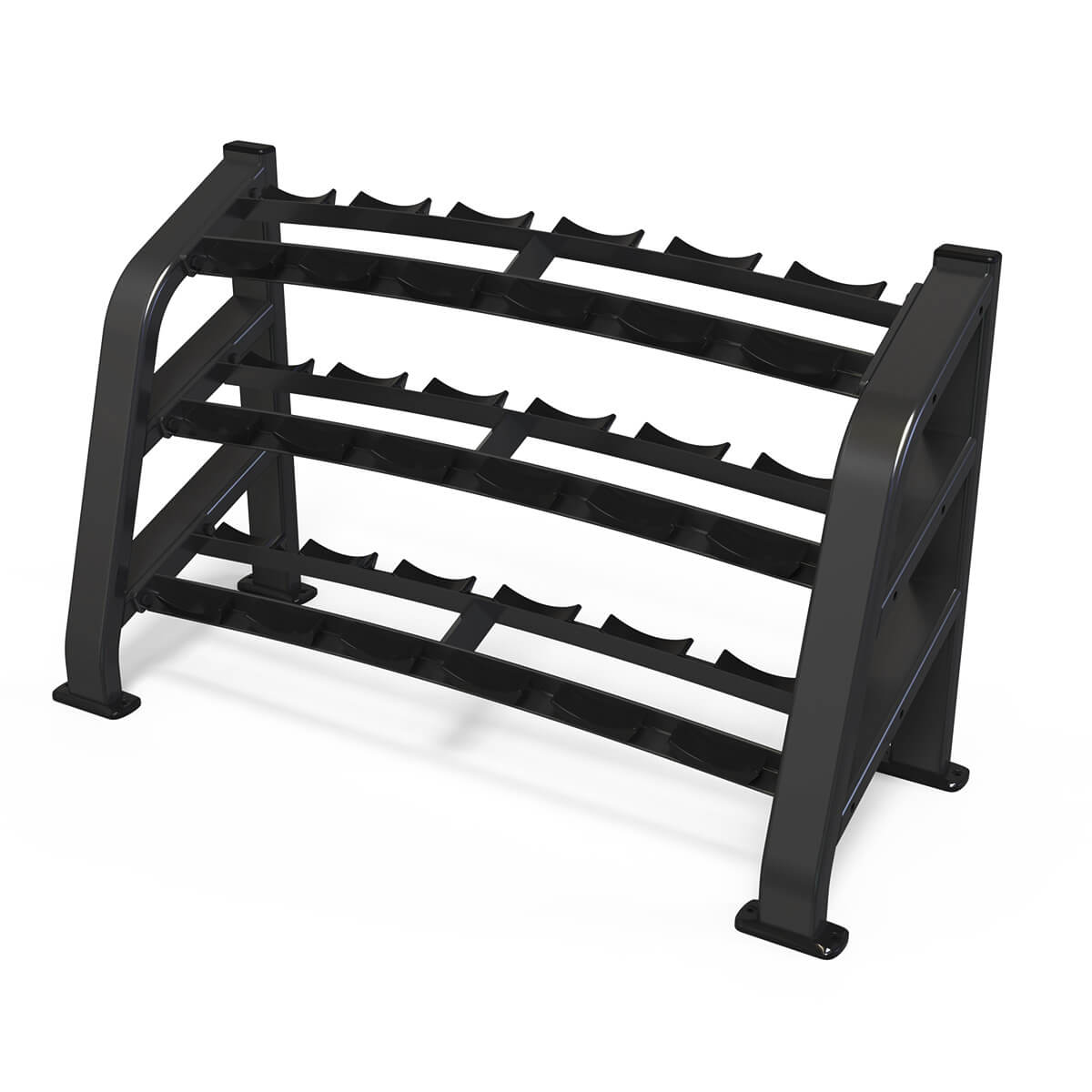 Anyfit ANYFIT-Dumbbell Rack 3 Tier-6 — rack available from Gym Machines South Africa