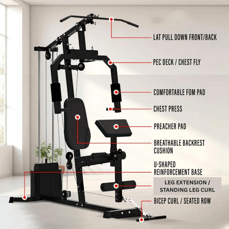 Hg5 Home Gym — side view