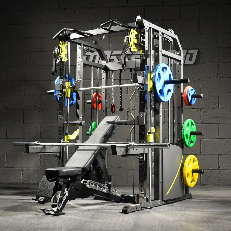 Force Fitness G6s Smith & Cable Crossover Multi-Gym — rack available from Gym Machines South Africa