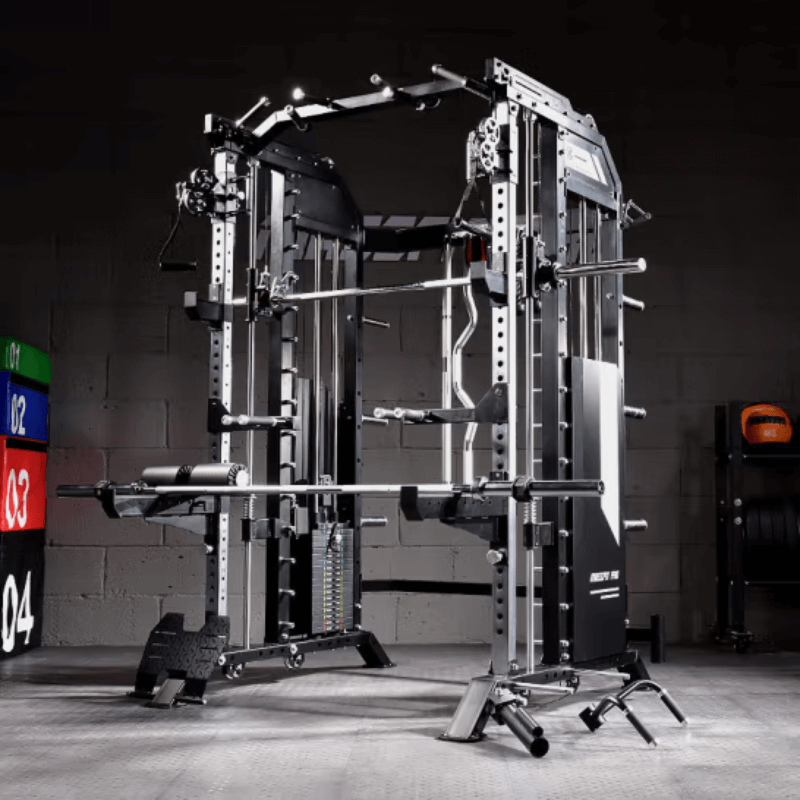 Force Fitness G15 Pro Smith & Cable Crossover All-In-One Trainer — close-up of the frame