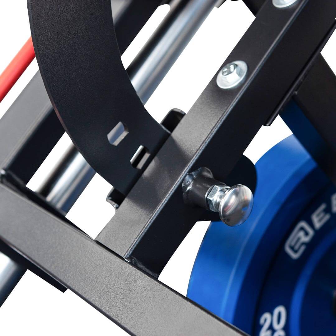 Leg Press & Hack Squat — close-up of the frame